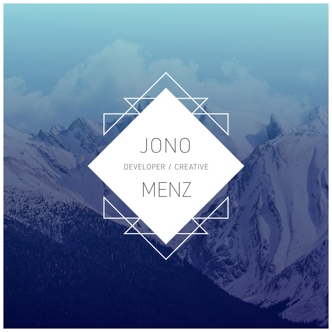 Jono Menz: Developer / Creative